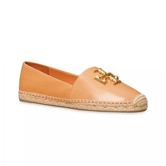 Tory Burch Shoes - Tory Burch Eleanor Espadrille Leather Flats